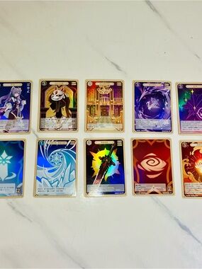Genius Invokation TCG Mixed Lot Keqing
